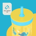 thumbnail image 2 of Contigo Kids Leighton Spill-Proof Tumbler with Straw, Ages 3+, 14 oz, Yellow, 2 of 6
