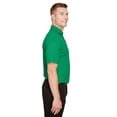 thumbnail image 3 of Devon & Jones DG22 Men's CrownLux Performance Address Mélange Polo-Kelly Green Heather-XL, 3 of 3