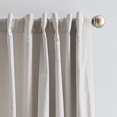 thumbnail image 4 of Peri Home Panneau de Rideau Occultant Doublé, 84 Pouces, Argent, 4 of 4