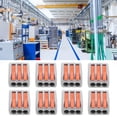 thumbnail image 1 of Push Wire Wiring Connector,Push Wire Wiring Connector,Mini Fast Wire Connectors 100Pcs Quick Connect Line Terminal Blocks Parallel Device, 1 of 8
