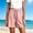 Pink, variant on JUSLIO Shorts Women,Lightweight Casual High Waist 5" Mid-Length Shorts,Summer ,Black,Size L