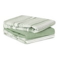 thumbnail image 2 of Artichoke Green Urban Stripe Dishtowel (Set of 3), 2 of 3