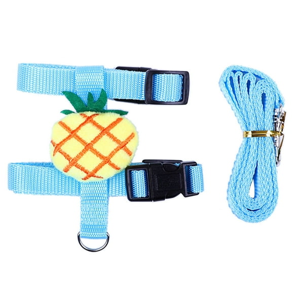 Bunny Harness and Leash Rabbit Costume Small Animal Outdoor Walking Cute Clothes for Chinchilla Guinea Pig Puppy