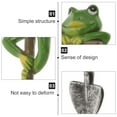 thumbnail image 3 of IBASETOY  Charming Resin Frog Figurine for Garden and Courtyard, 3 of 8