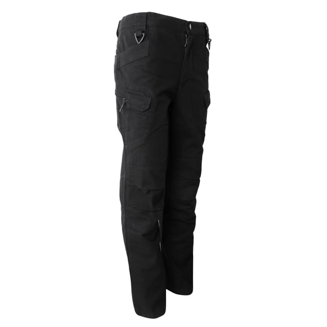 Pantalones Multibolsillos Sunnimix Tácticos para Hombre Negro