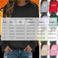 thumbnail image 4 of Yanchicy Womens Crew Neck Sweatshirt Long Sleeve Pullover Tops Thin Fleece Rhinestone Ghost Graphic Soft Loose Fall Halloween Clothes Spooky Season Outfit, 4 of 6