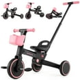 thumbnail image 1 of Tricycle 6-en-1 pour Tout-Petits INFANS, Convertit Draisienne en Tricycle avec Poignée de Poussée et Siège Ajustables, Conversion à Pédales, Roues Arrière Rétractables pour 18 à 60 Mois, 1 of 9