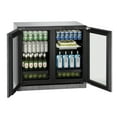 thumbnail image 6 of U-3036RRGLS-00B 36" Modular 3000 Series Compact Refrigerator with 6.9 cu. ft. Capacity 246 Can Capacity Convection Cooling System U-Select Control and Triple Thermopane Glass Door in Stainless Steel, 6 of 7