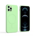 thumbnail image 1 of Estuche magnético para iPhone 14 13 12 11 Pro XS Max X Cubierta de protección completa Carga inalámbrica magnética a prueba de golpes para iPhone 12 Mini Tan Jianjun unisex, 1 of 2