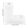 thumbnail image 2 of HEALEEP 20pcs Circuit Board Plastic Standoffs Standoff Screws White Plastic For General Users Workshop Use, 2 of 8