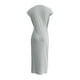thumbnail image 4 of Vestido largo de manga corta y cuello redondo para mujer - Vestido largo de verano ligero de color liso - S-XL, 4 of 5