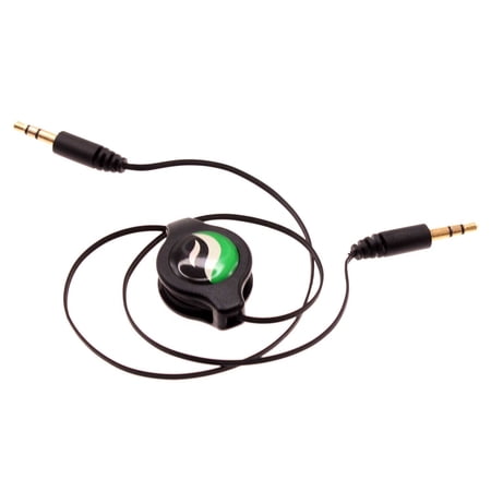 Retractable Aux Cable 3.5mm Adapter Car Stereo Aux-in Audio Cord Speaker Jack Wire J5G for Motorola Moto G Power (2020) e6 E5 Plus G7 Play Fast Droid Turbo 2 E4 PLUS G6 Play (2021)
