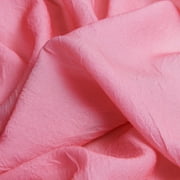 Junvictex Pink Ombre Chiffon Sheer Curtains 52Wx54L for Bedroom Living Room Decoration, Window Treatments Grommet,2 Panels