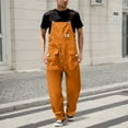 thumbnail image 2 of Men's Cargo Pants Durable Workwear Overalls with Multiple Pockets for Casual Outdoor and Daily Wear, 2 of 2