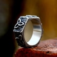 thumbnail image 2 of Timeless Titanium Steel Ring For Men Polished Finish Classic Style Jewelry Size 7 8 9 10 11 12 13 For Men Only, 2 of 5