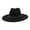 Black, variant on Rvusndi Cowboy Hat,Cowboy Hat Men Women Wide Brim Western Boho Jazz Hat Summer Beach Hat Lightweight Fedora Sun Hat for Vacation Beach Octoberfest