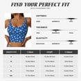 thumbnail image 5 of Pofeuu Airplanes in the Sky Print Sports Bra for Women Sexy Vest Yoga Running Gym Fitness Crop Bras Tops-X-Large, 5 of 8