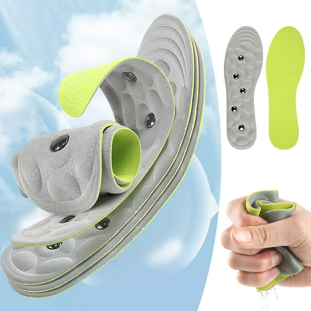 Sports Massage Insoles with Texture Design for Enhanced Comfort and Strong Absorption During Athletic Activities