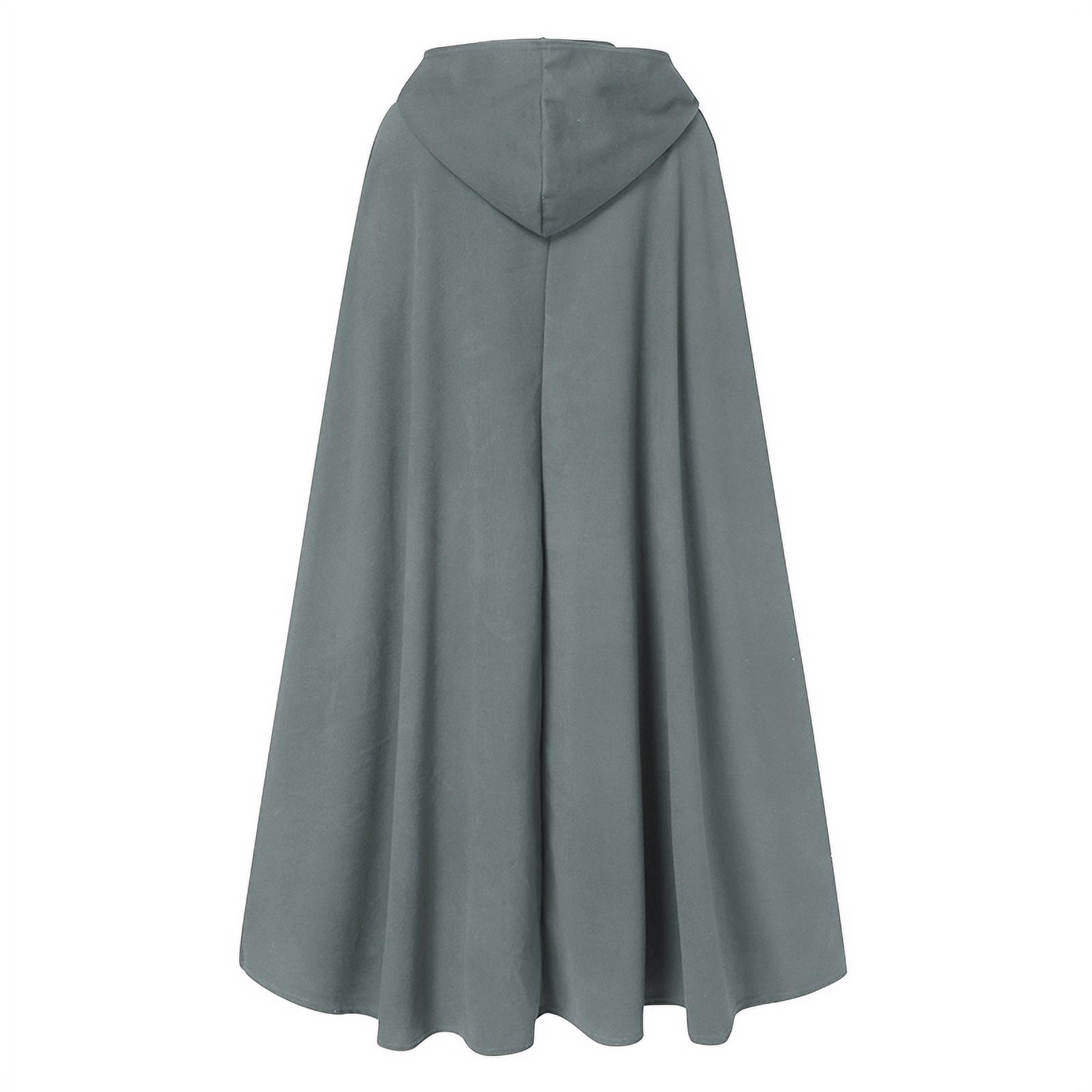 ZANZEA Women Full Sleeve Hoodies Cloak Cape Party Long Coat - image 4 of 4