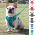 thumbnail image 1 of Reheyre Reflective Stripes Pet Harness Leash - Anti-pull Breathable Traction Rope Set - for Dogs and Cats - Pet Training, 1 of 8