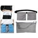 thumbnail image 3 of Soporte de drenaje suave ajustable con diseño de malla para ducha y doble bolsa de drenaje personal Gris, 3 of 9