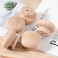 thumbnail image 3 of 15PCS Round Drawer Knob Wooden Cabinet Pull Knob Chic Wood Cabinet Handle Single Hole Beech Circular Pull Knobs Exquisite Furniture Handle for Home Of, 3 of 3