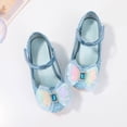 thumbnail image 6 of Staki Pearl Shoes Flower Girl Shoes Toddler Little Kid Ballet Flats Pearls Wedding Party Mary Jane Girls Dress Shoes Blue,12 Little Kid, 6 of 7