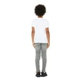 thumbnail image 5 of BELLA+CANVAS Youth Unisex Short Sleeve Crew Neck T-Shirt for Crafting, White, Youth Small, 5 of 11