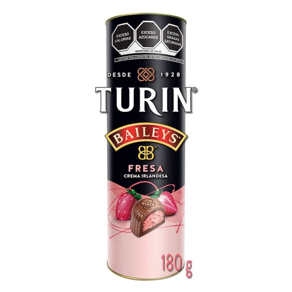 Chocolate Turin con licor Baileys Original Fresa 180 g