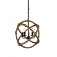 thumbnail image 1 of CWI Lighting Lustre 5 Lumières avec Finition Noire, 1 of 2