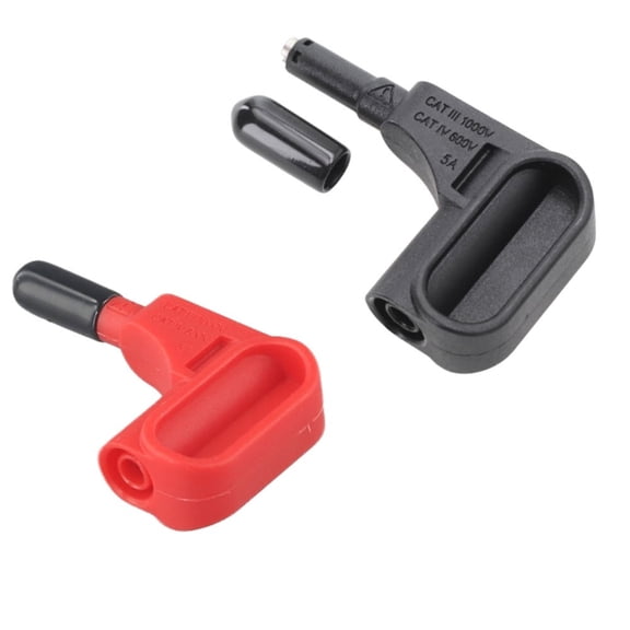 2-Pack Of Magnetic Test Probes For Digital Multimeters And Megohmmeters With 4Mm Banana Plugss Accessories Magnetic Test Probe