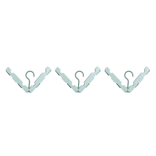 Yuarrent Colgador de ropa plegable Soporte para tendedero Organizador de apartamento Verde claro Type1 NO1