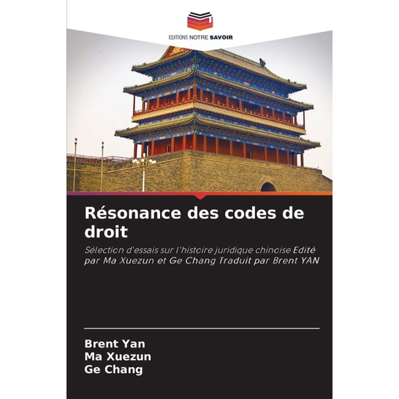 RÃ©sonance des codes de droit, (Paperback)