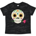 thumbnail image 3 of Inktastic DÃ­a De Los Muertos Skull with Flower Boys or Girls Toddler T-Shirt, 3 of 5