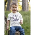 thumbnail image 2 of Cute Husky Dog Cartoon T-Shirt Infant -Image by Shutterstock,  6 Months, 2 of 4