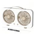 thumbnail image 4 of Dual Head Desktop Fan,5 Speed USB Air Circulation Fan with High Wind,Portable Cooling Fan for Office Bedroom Home Window Desk Use, 4 of 7