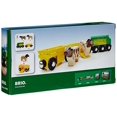 thumbnail image 2 of Brio Farm Animal Toy Train - Made with European Beech Wood, 2 of 4