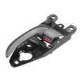 thumbnail image 1 of Unique Bargains Manija de puerta interior delantera izquierda trasera izquierda negro gris apto para Hyundai Elantra 2011-2016 No.826103X000RY, 1 of 1