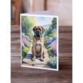 thumbnail image 2 of Mastiff Spring Path Greeting Cards Pack of 8 7 in x 5 in, 2 of 3