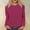 Pink, variant on Simua Women Long Sleeve T Shirts Crewneck Basic Casual Slim Fitted Knit Tops 2024 Casual Undershirts Tee Yellow,XL