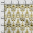 thumbnail image 1 of oneOone Cotton Cambric Fabric Floral & Paisley Block Decor Fabric Printed BTY 56 Inch Wide, 1 of 4