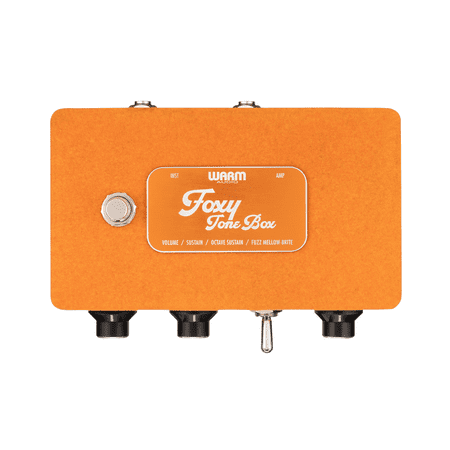 Warm Audio - Foxy Tone Box Guitar Pedal - Orange