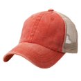 thumbnail image 2 of YAOBAMM Chapeau anti-UV Unisexe Chapeau de Baseball Maille Creuse Respirant Réglable Léger Protection UV Extérieur Décoratif, 2 of 7