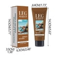 thumbnail image 3 of Cevemin Waterproof Leg Makeup Cover Up Cream - Long Lasting Body Coverage for Legs, Arms, Face with Large Makeup Brush, 100ml, 3 of 5