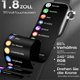 thumbnail image 3 of Reloj inteligente para hombre con función de teléfono, reloj fitness de 1,8 pulgadas, reloj fitness tracker con más de 120 modos deportivos, frecuencia cardíaca, SPO2, monitor de sueño, podómetro,, 3 of 6