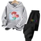 thumbnail image 3 of Conjunto de sudadera con capucha de La Sirenita de Disney para niñas de 3 a 14 años, sudadera informal de calle kawaii, traje de camión para niños, 3 of 5