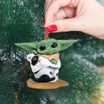 thumbnail image 4 of Colgante navideño Decoraciones para árboles de Navidad ?Disney Yoda, 4 of 4
