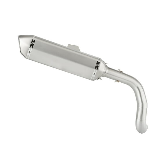 GFYSHIP Escape Slip-on Motorcycle High Position Exhaust Muffler Pipe For Moto Morini X Cape 650 2021 2022 2023