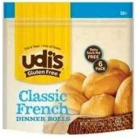 Udis Classic French Dinner Roll, 7.4 Ounce - 8 per case.