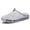 White, variant on Mens Slippers,Couples Solid Color Bag Toe Breathable Non- Slippers for Outdoor Indoor,Slippers for Men,Black,10.5